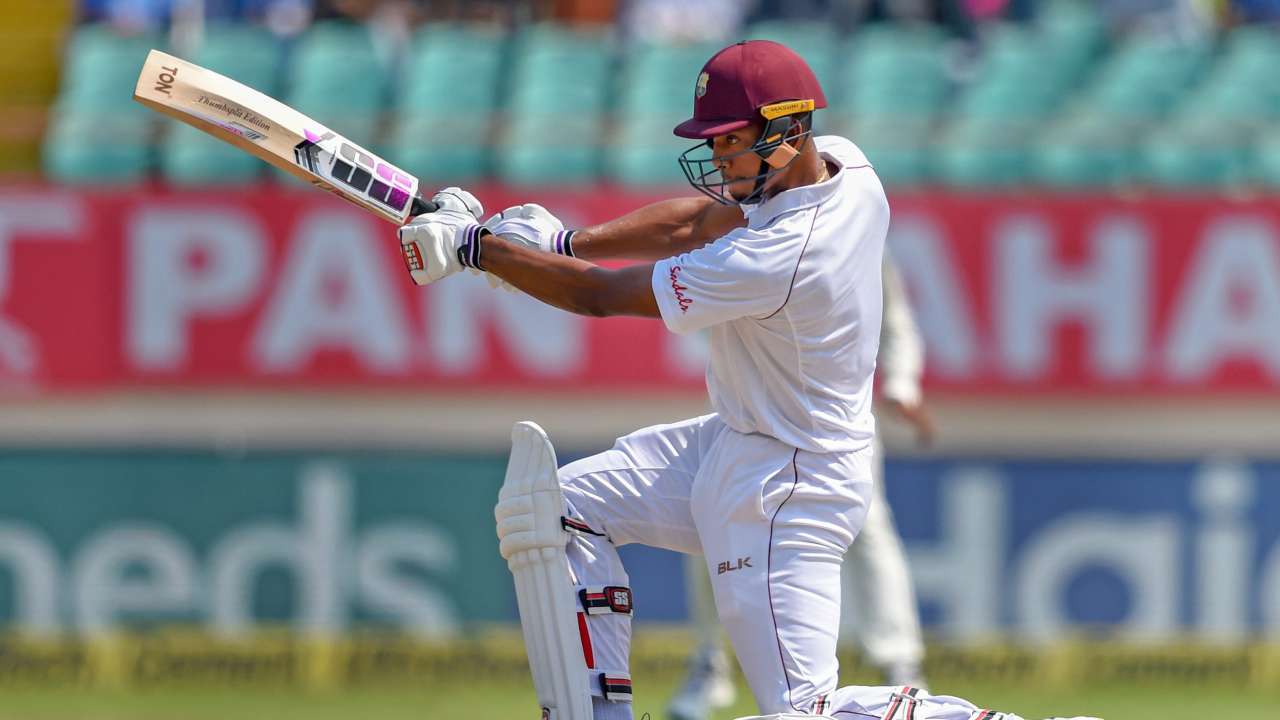 Kieran Powell hits fifty
