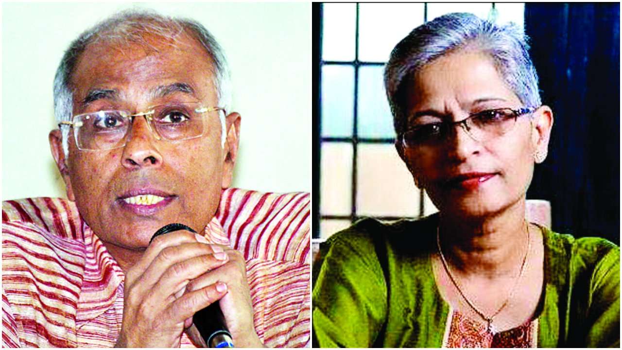 Narendra Dabholkar and Gauri Lankesh Narendra Dabholkar and Gauri Lankesh