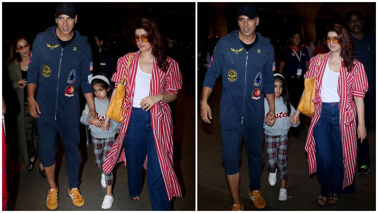 Akshay Kumar with family