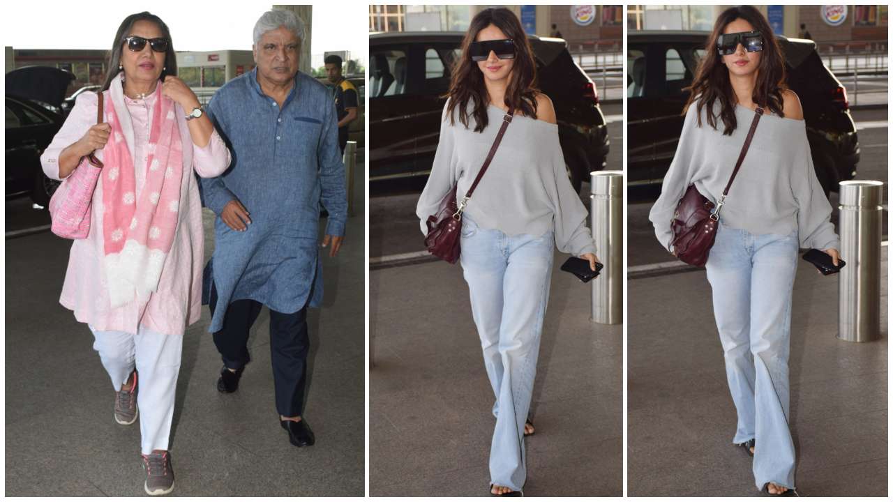 Shabana Azmi- Javed Akhtar and Shibani Dandekar