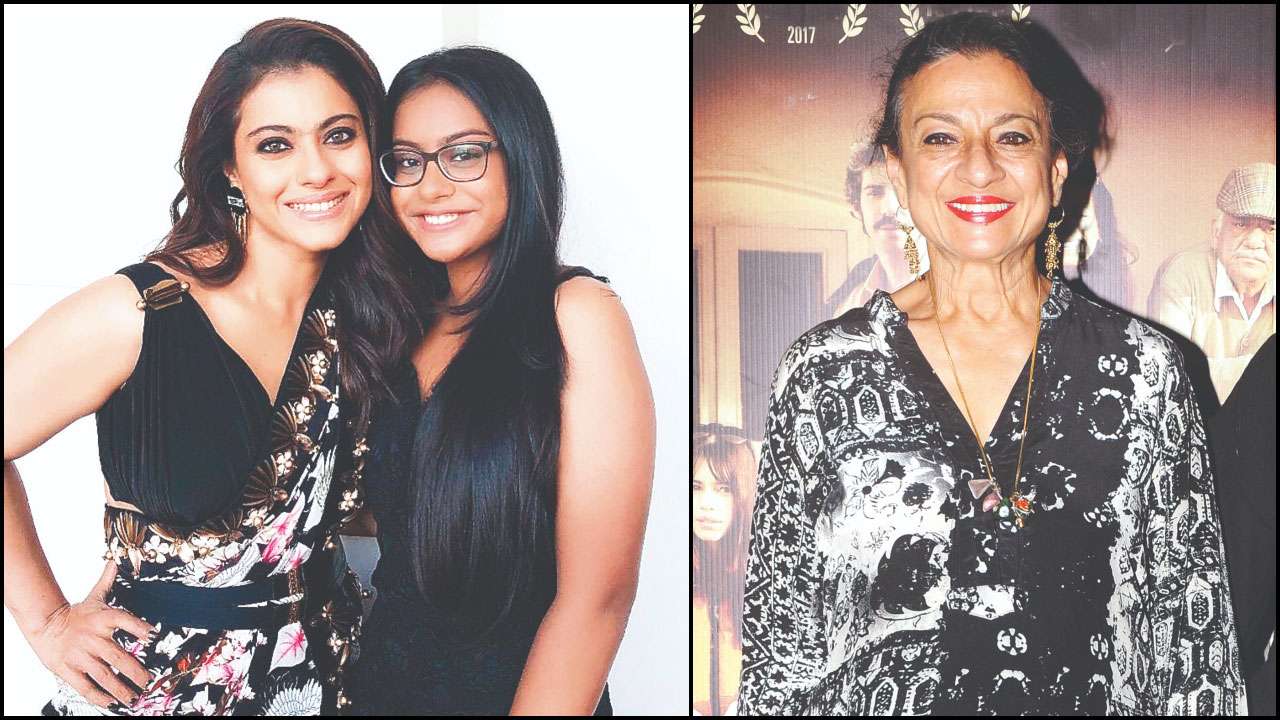 Kajol and Nysa catch 'Helicopter Eela' with Tanuja