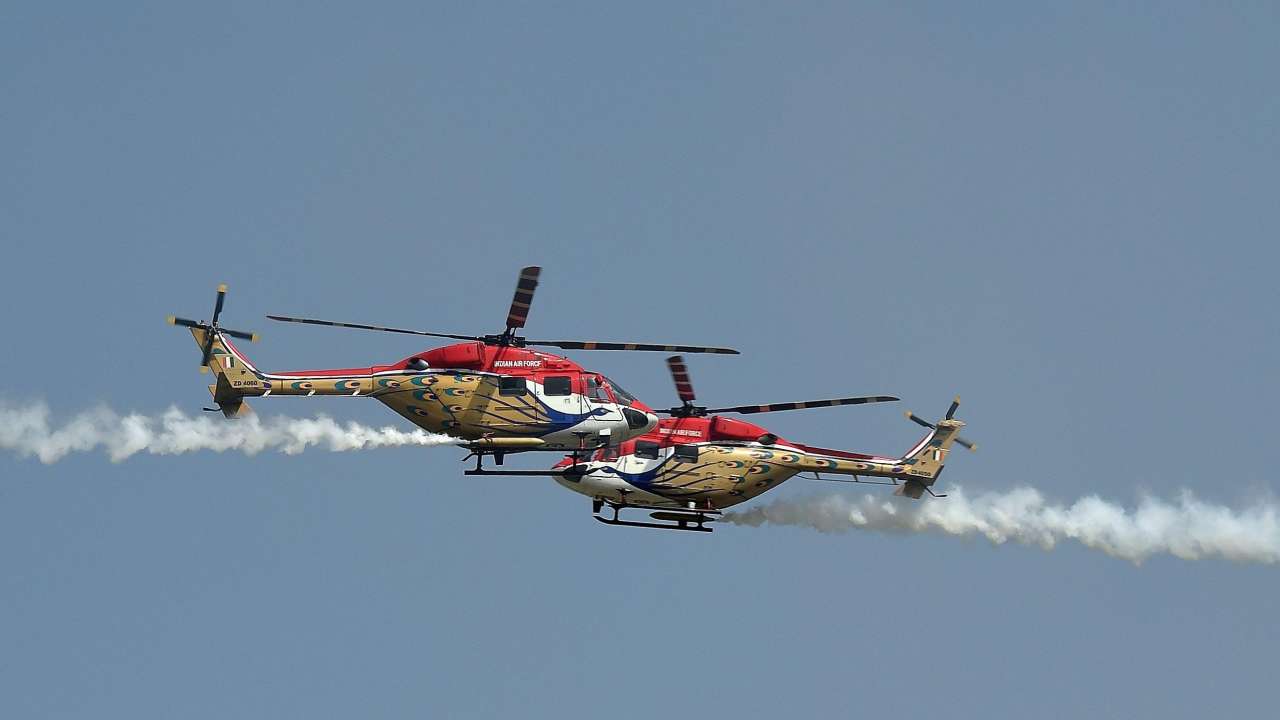 Advanced Light Helicopters (ALH) of the Indian Air Force