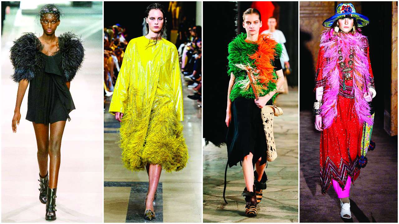 Style Hunter: Festooned with feathers