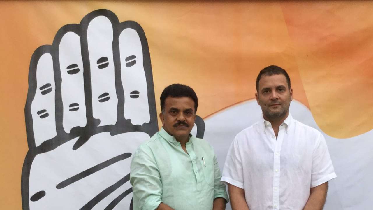Rahul Gandhi and Sanjay Nirupam