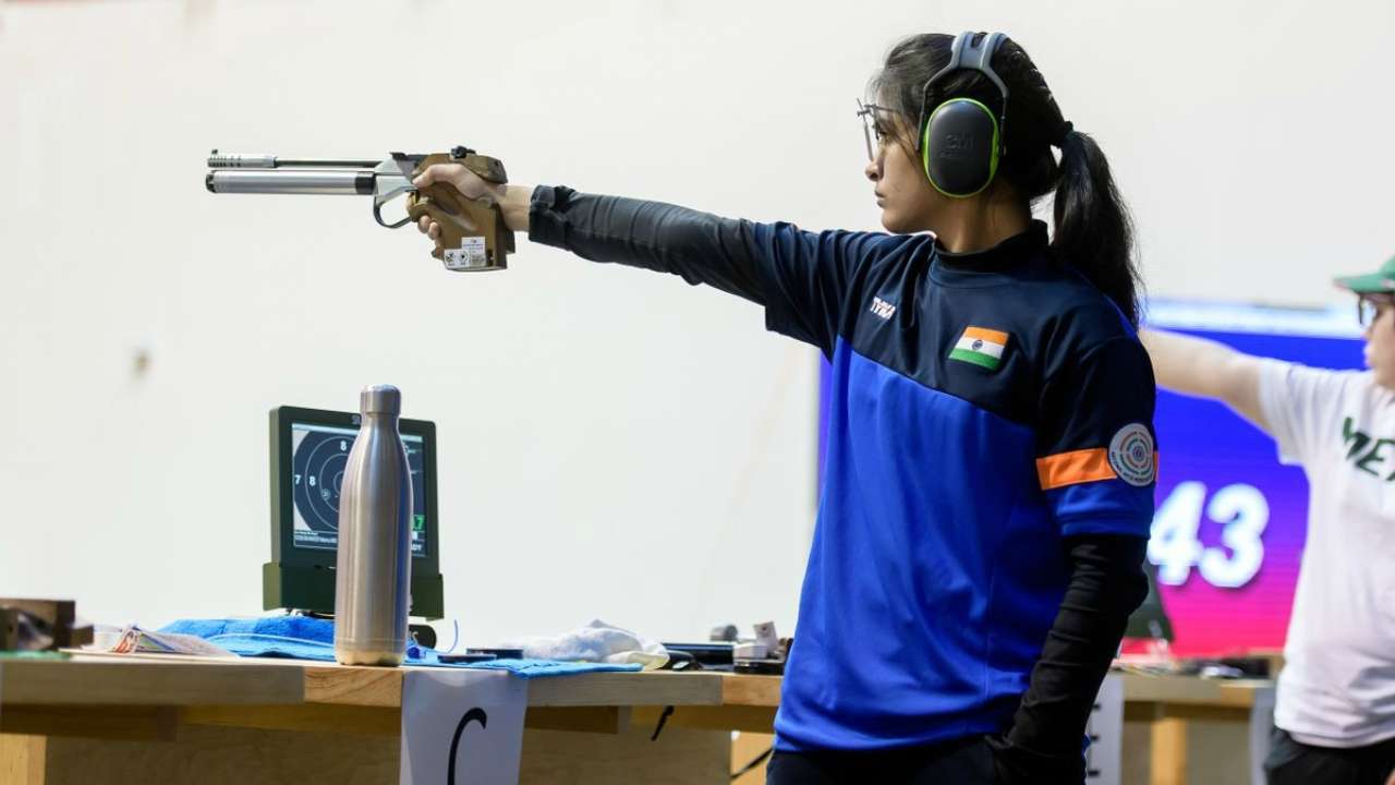 Youth Olympic Games Shooting Sensation Manu Bhaker Wins Gold In Women S 10m Air Pistol