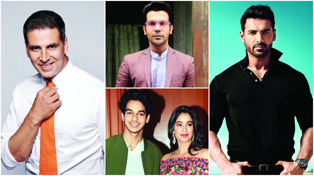 Akshay-John-Rajkumar,Ishaan and Janhvi