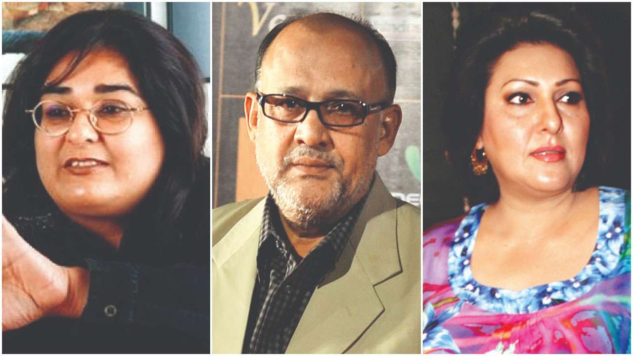 (From L-R) Vinta Nanda, Alok Nath and Navneet Nishan