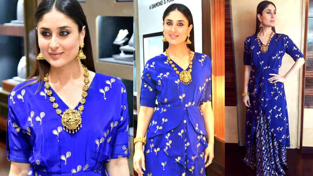 Navratri 2018 Day 1 Aishwarya Rai Bachchan Kareena Kapoor Khan Show You How To Welcome Devi Shailaputri In Royal Blue Kareena kapoor in designer white saree. aishwarya rai bachchan kareena kapoor