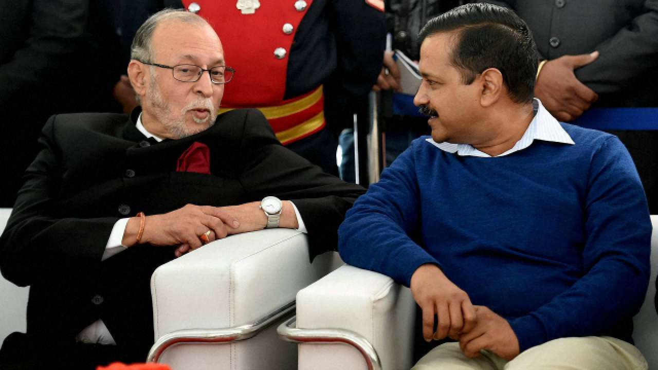 Anil Baijal - Arvind Kejriwal