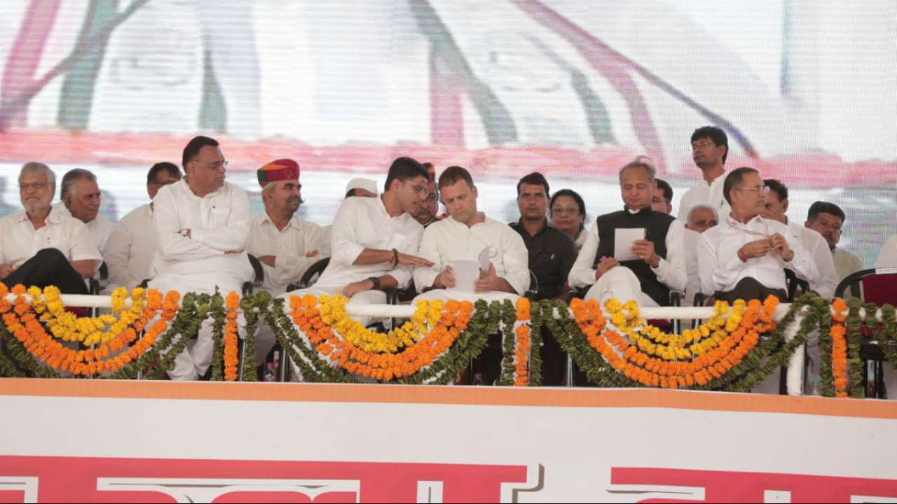 Sachin Pilot with Rahul Gandhi