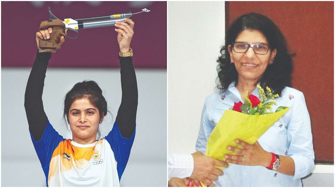 Manu Bhaker is too good for Youth Olympics, where competition is not that tough, feels Deepali Deshpande (right)