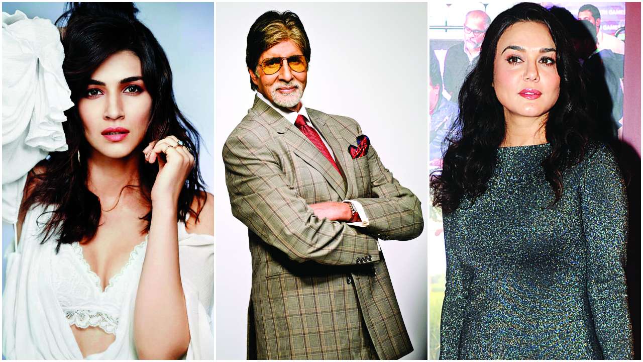 Scoops Kriti Sanon Is Happily Single Amitabh Bachchan Finally Speaks Up Preity Zinta Happy