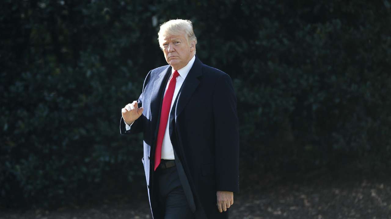 US President Donald Trump