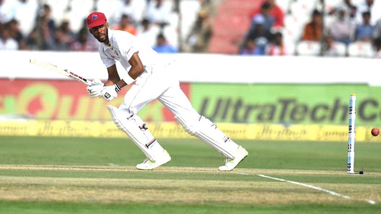 Roston Chase completes century