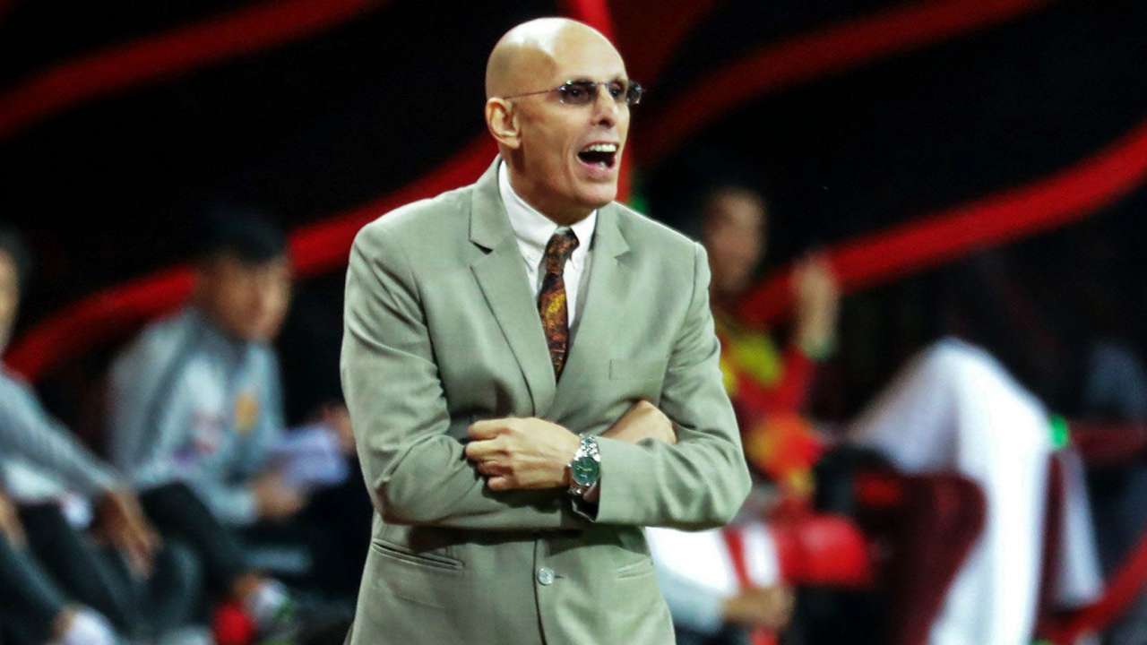 Stephen Constantine on the touchline on Saturday