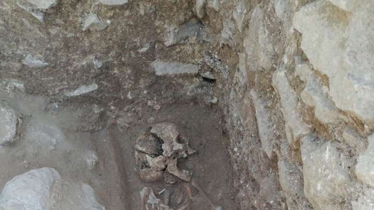 Revealed! How 'vampire Burial' Of Child Protected Ancient Romans From 