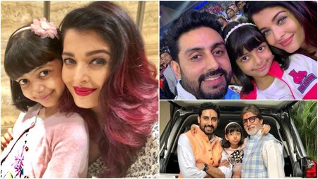 Aaradhya's moments with family!