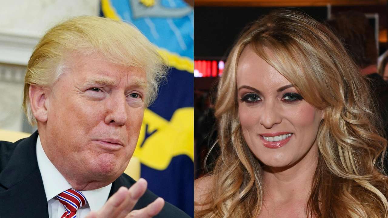 Donald Trump and Stormy Daniels
