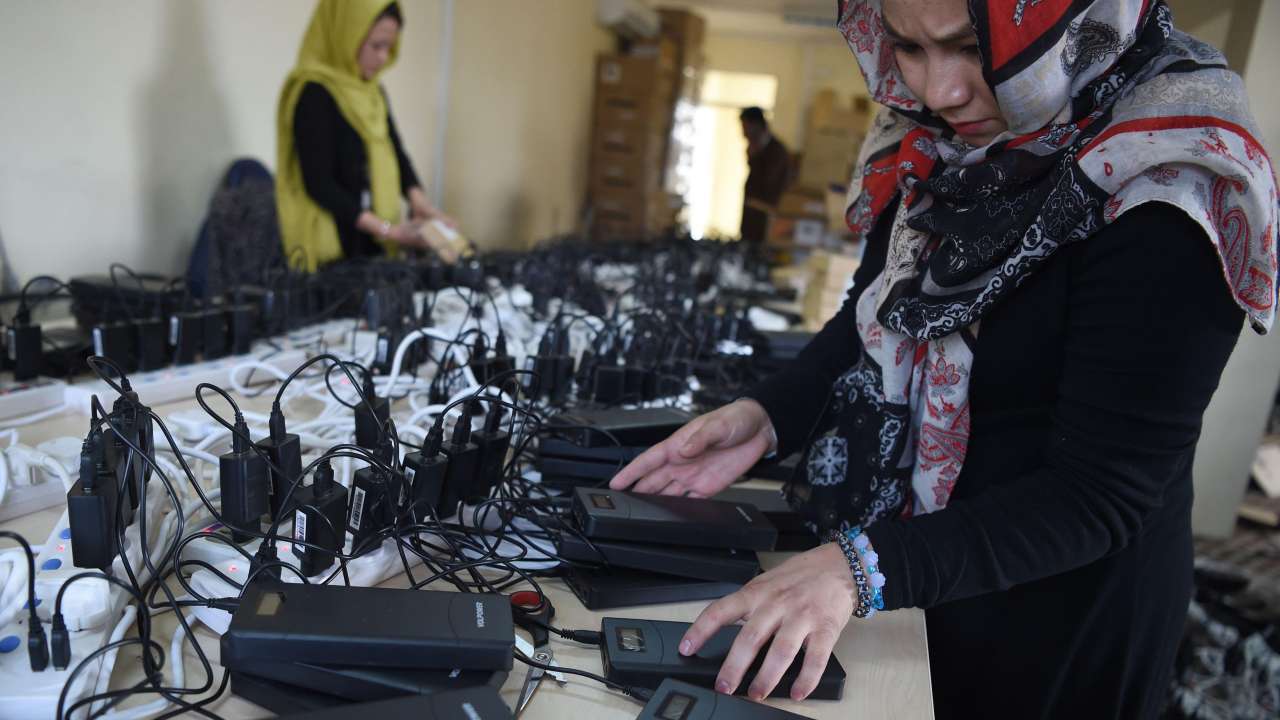 Afghanistan polls_AFP