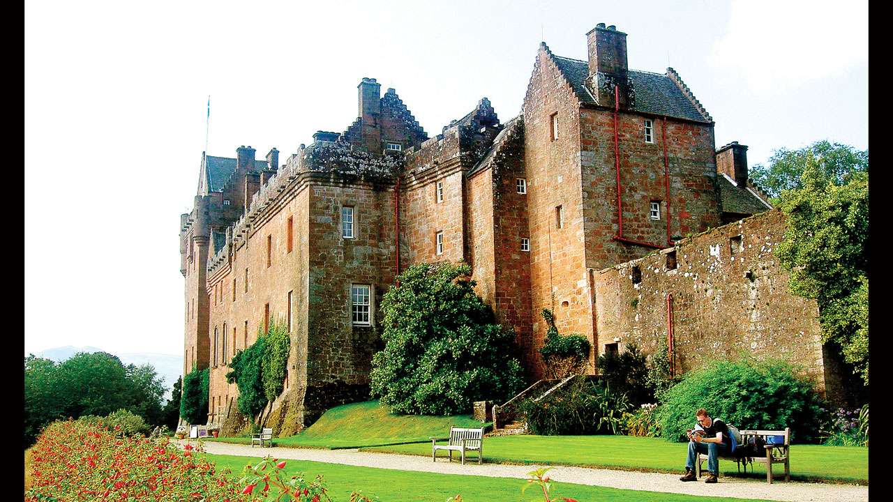 Brodick Castle in Isle of Arran, Scotland