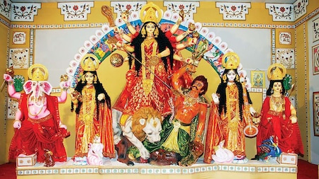 Maha Navami ritual