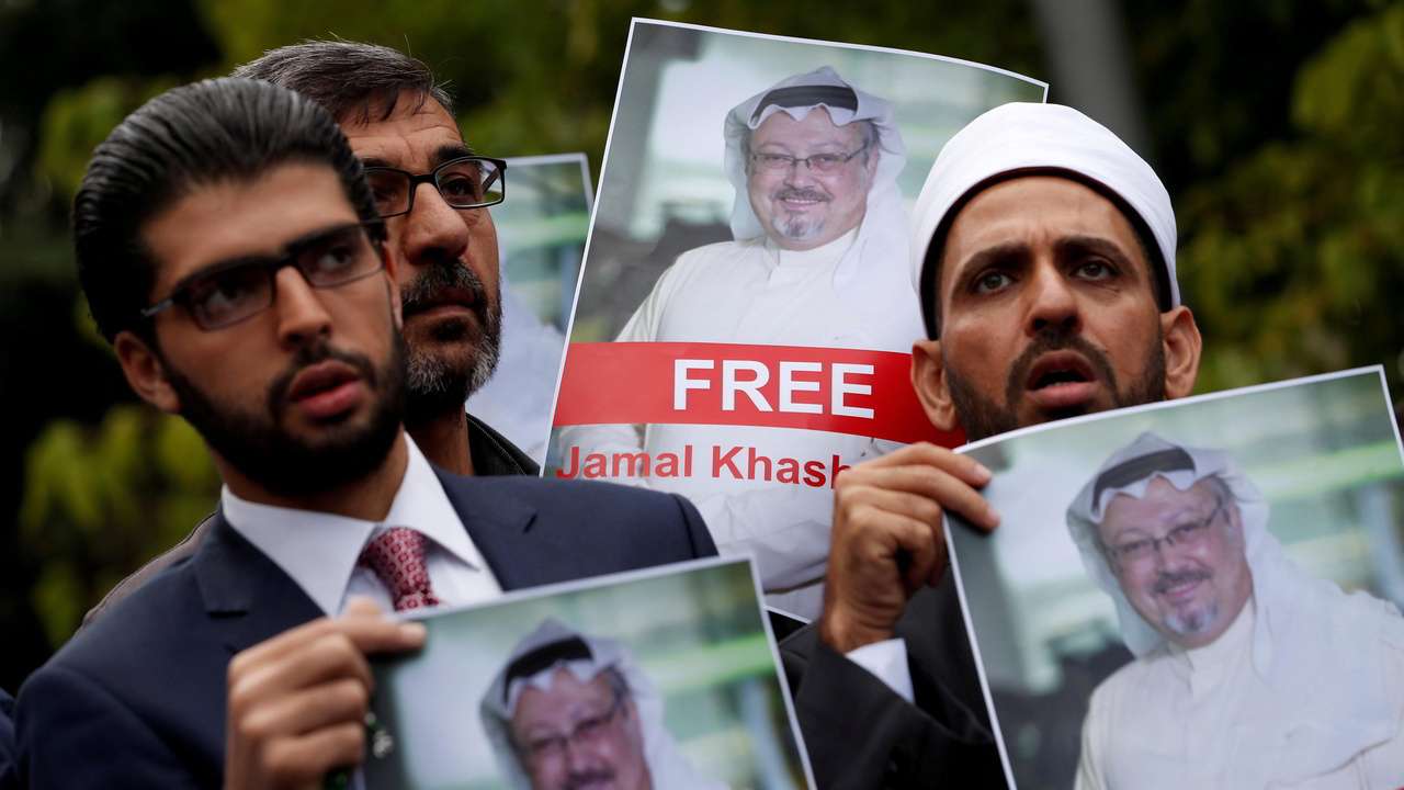 Khashoggi supporters