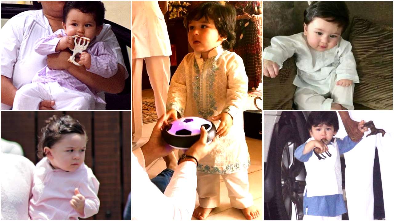 Taimur Ali Khan in traditional wear