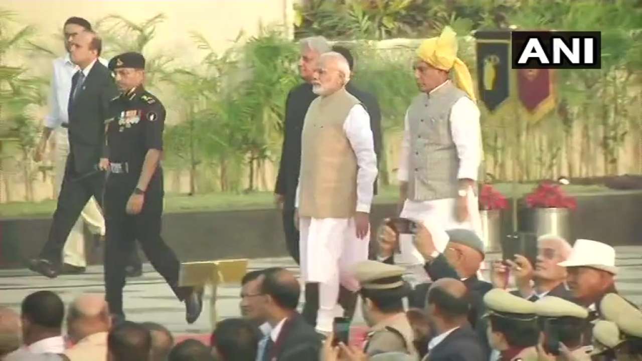Visuals from National Police Memorial in Delhi