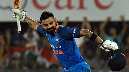 Virat gets century