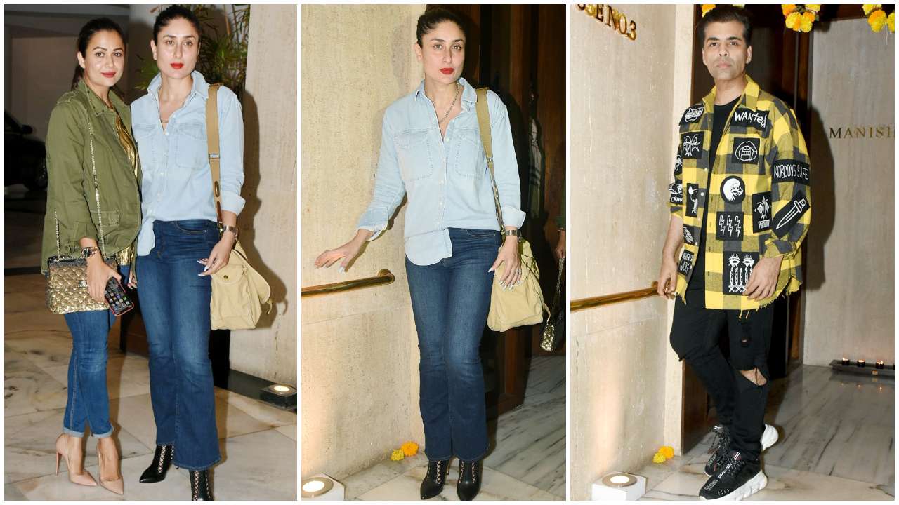 Outside Manish Malhotra's residence