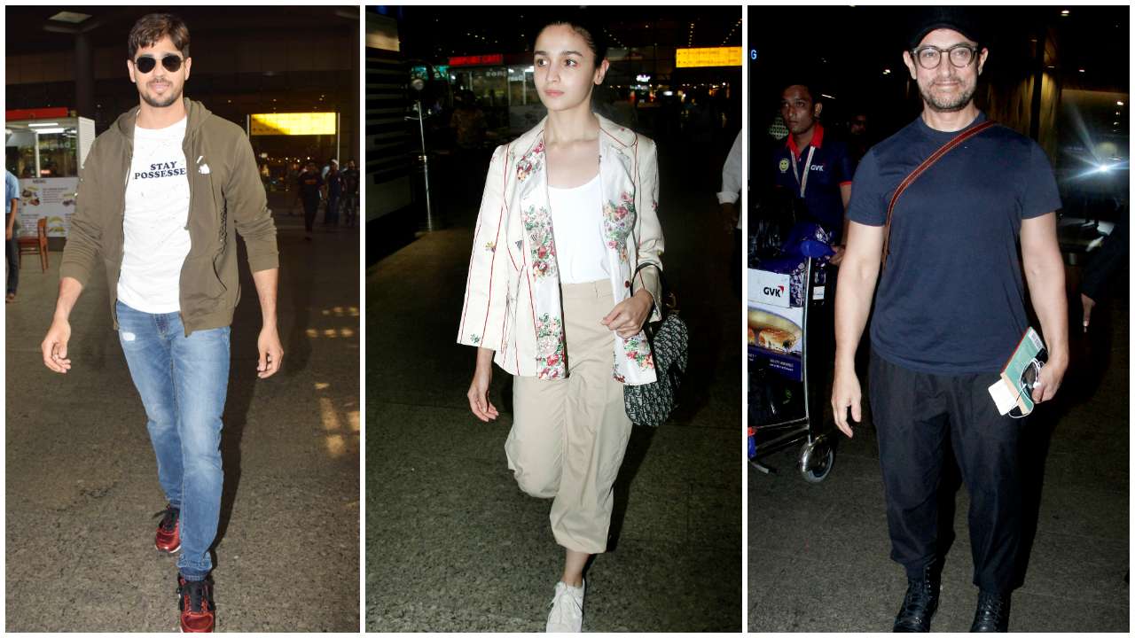 At the airport