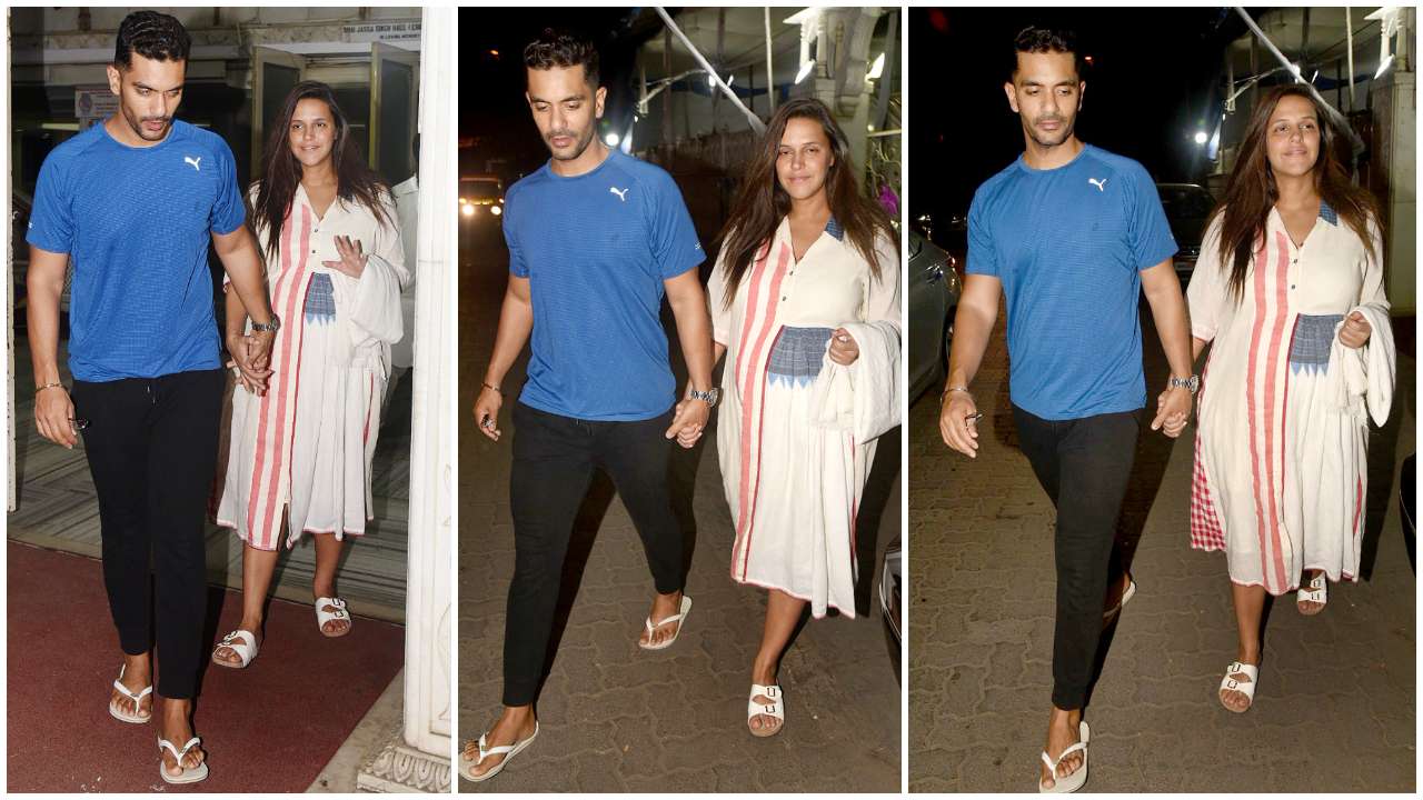Neha Dhupia and Angad Bedi