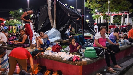 Migrant caravan heading toward the US-Mexico border a national emergency