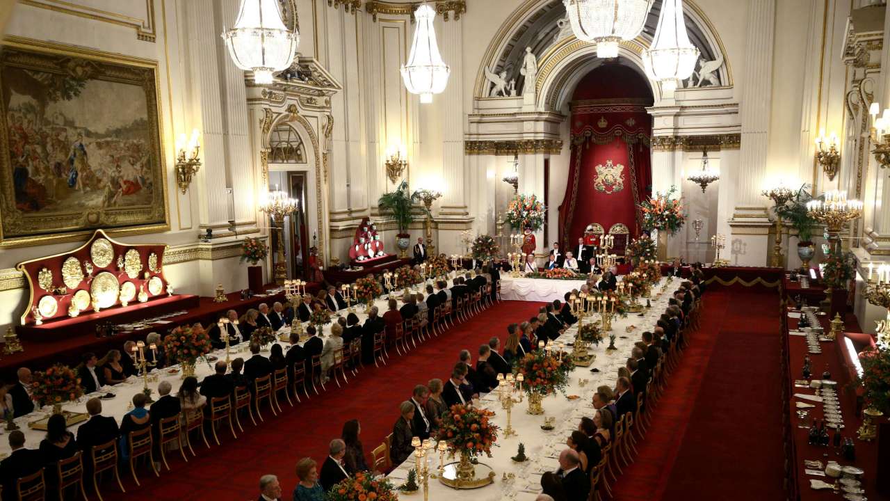 The splendour of Buckingham Palace