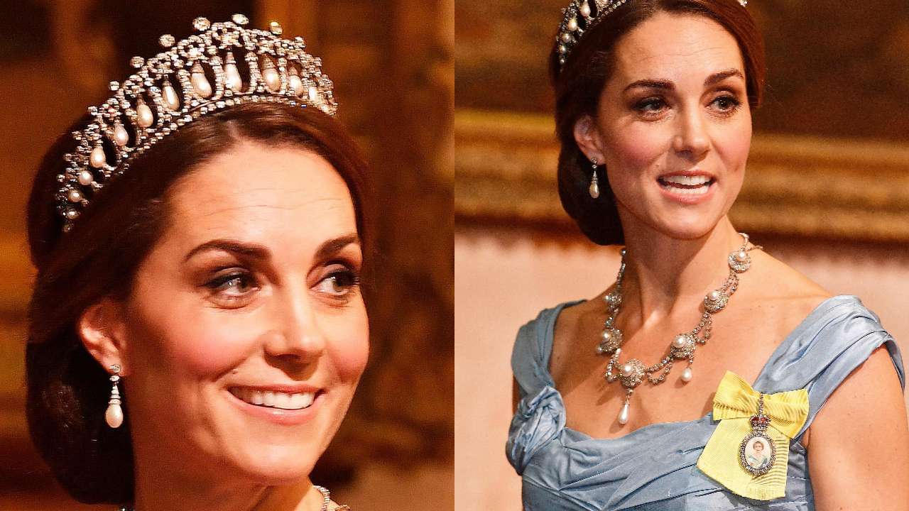 Royal style file: Duchess Kate dazzles in Diana's tiara, Meghan keeps ...