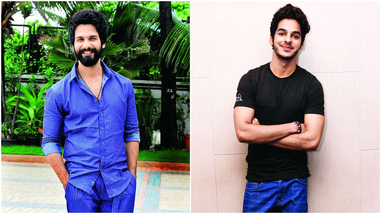 Shahid Kapoor, Ishaan Khatter