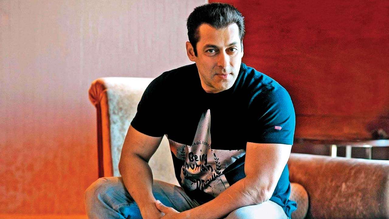 salman khan black t shirt