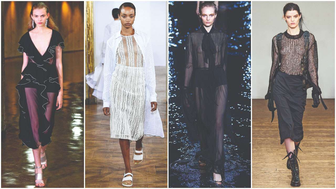 STYLE HUNTER: Paris Fashion Week – Sheer sensuality