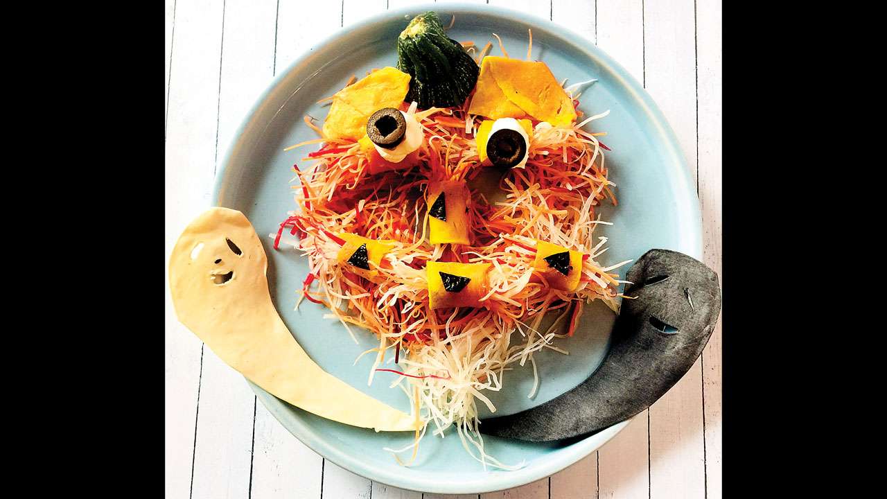 Smoked Pumpkin Salad