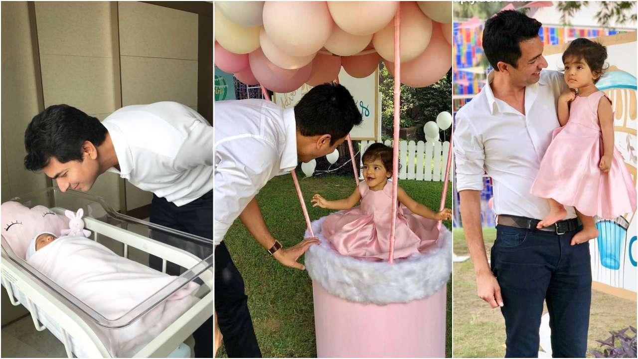 How dad Rahul Sharma introduced Arin to the world