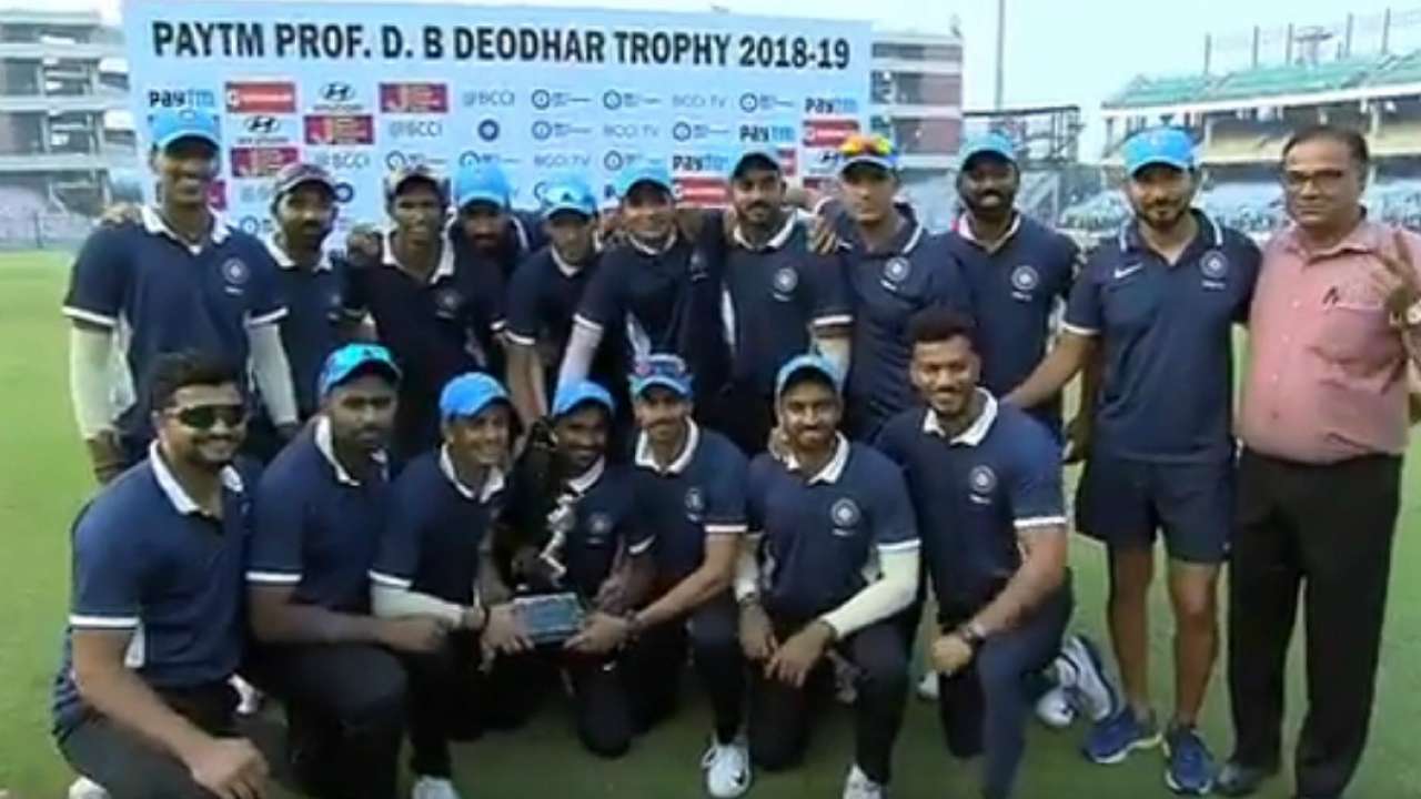 Deodhar Trophy Iyer's heroics in vain as Rahane, Kishan hand India C