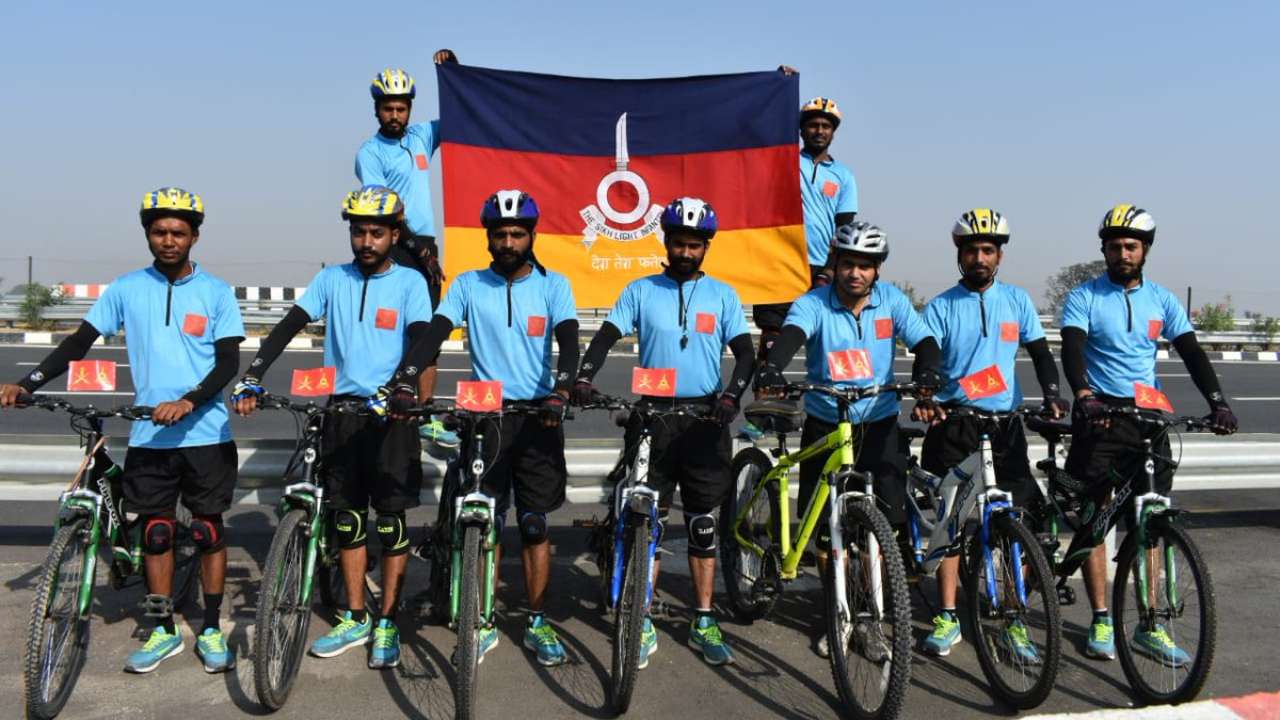 Sikh Light Infantry Regimental Centre enroute India Gate