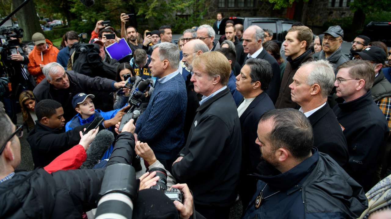  Pittsburgh Public Safety Director Wendell Hissrich describes the gravity of a mass shooting at the Tree of Life Synagogu