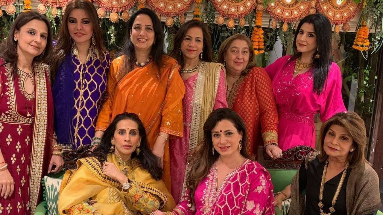 Raveena Tandon, Rima Jain, Maheep Kapoor and others add the bling