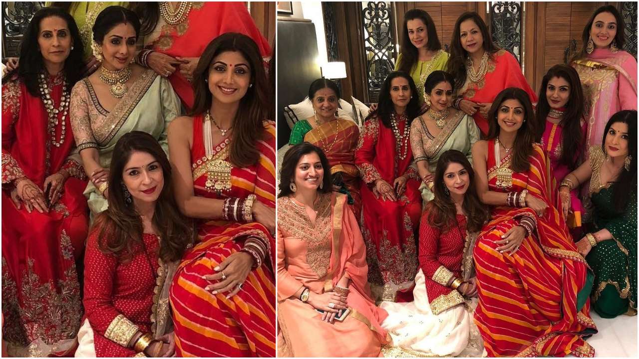 Sridevi's last Karwa Chauth picture