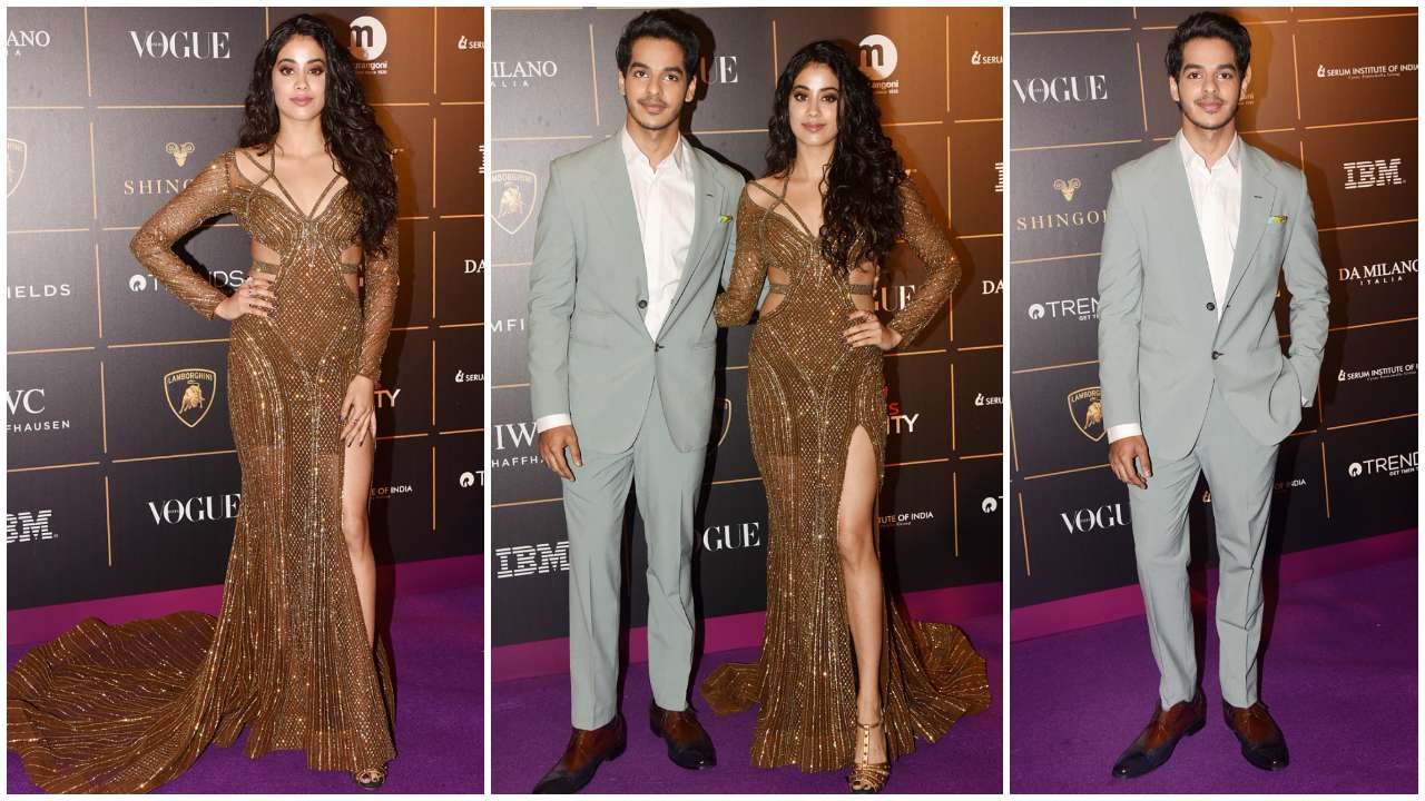 Janhvi Kapoor and Ishaan Khatter