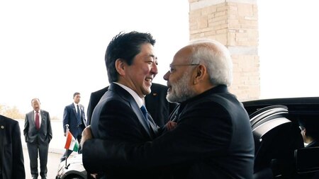 PM Modi in Japan Pic 3