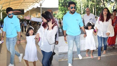 Aaradhya looked super excited about the trip