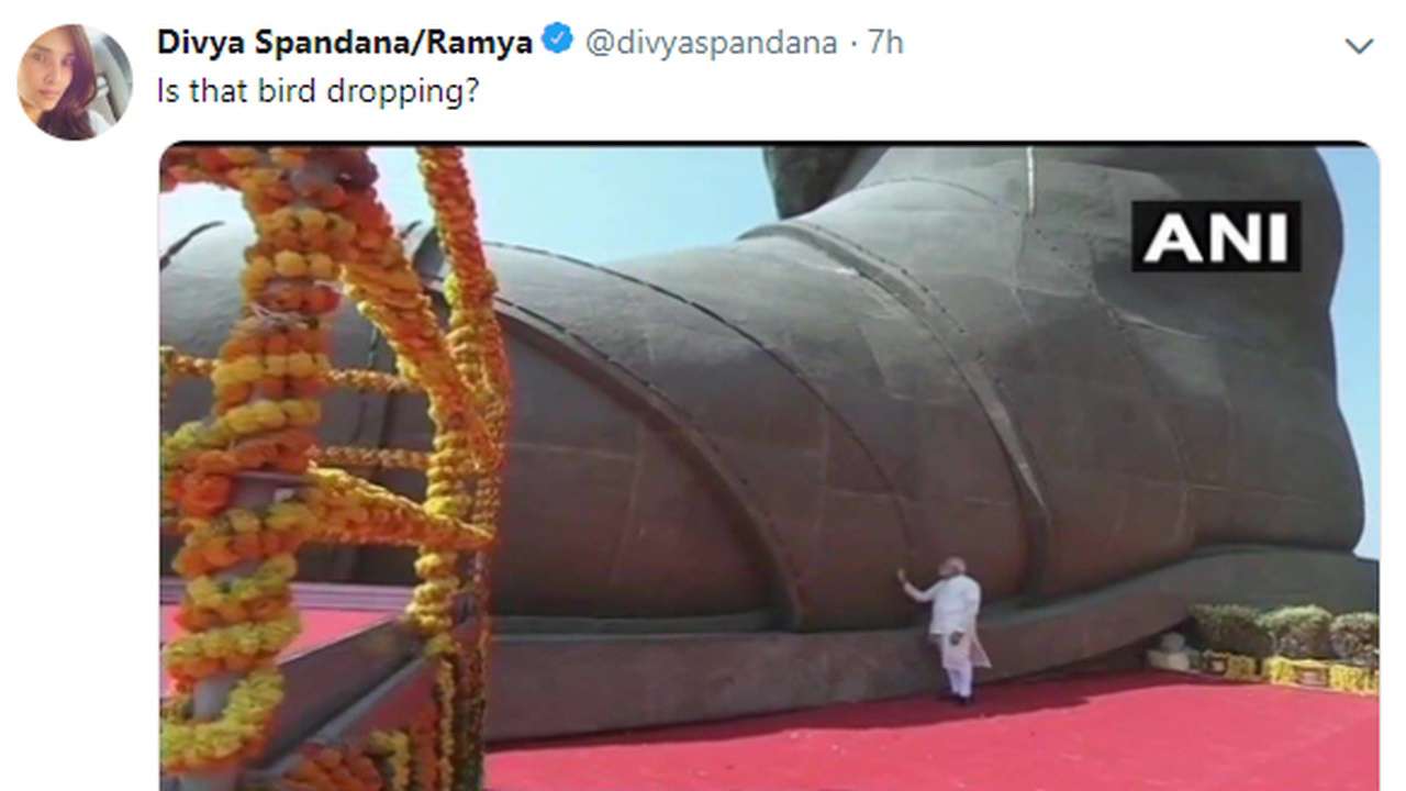 Divya Spandana's tweet