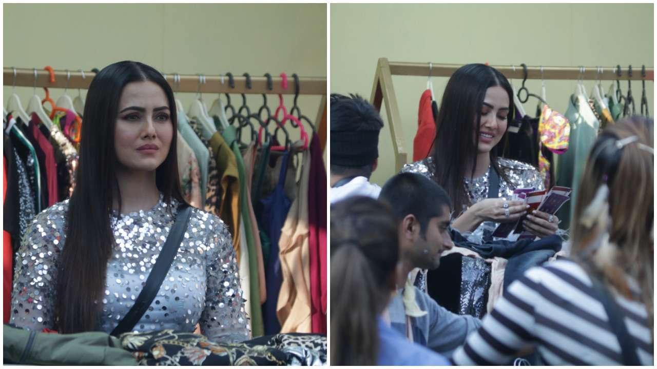 Sana Khan on the show!